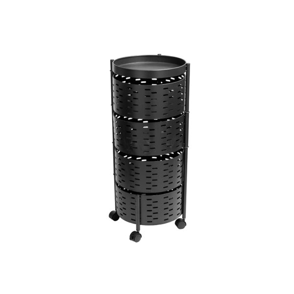 Round Block Storage Rack Rotating Round Storage Rack 04 Layer – Elya.lk